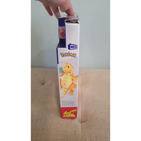 Mega Construx Pokémon Dragonite 387 Piece Building Set HKT25 – New Sealed Box... - Picture 2 of 6